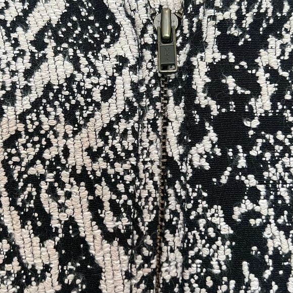 Free People Snake Jacquard Mini Skirt Size 6 Snakeskin Print Y2K Twee Grunge - Picture 4 of 7